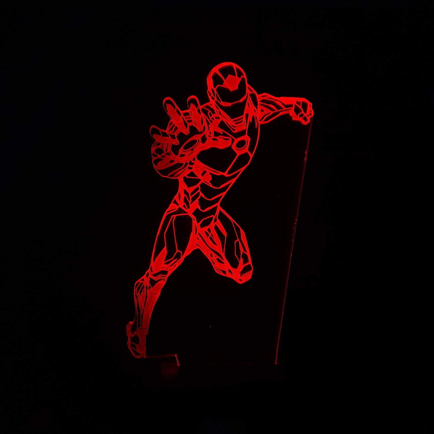 Marvel 3D RGB LED Night Light Lamp Marvel Iron Man
