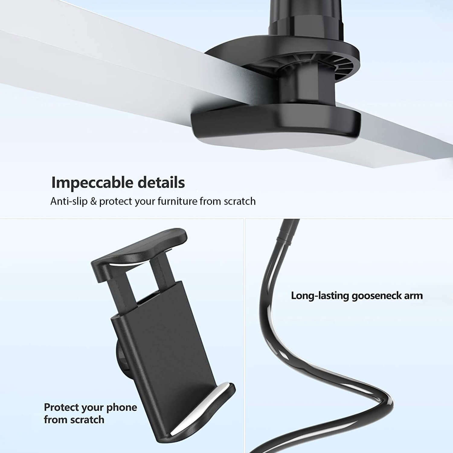 PTC Select Adjustable Lazy Phone & Tablet Holder
