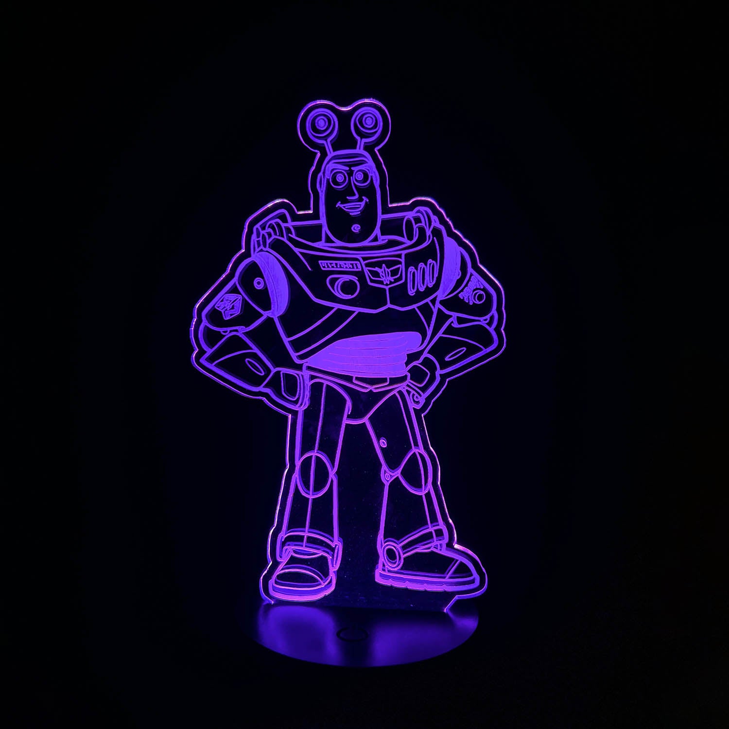 Disney 3D RGB App Controlled USB LED Night Light Buzz Light Year#2