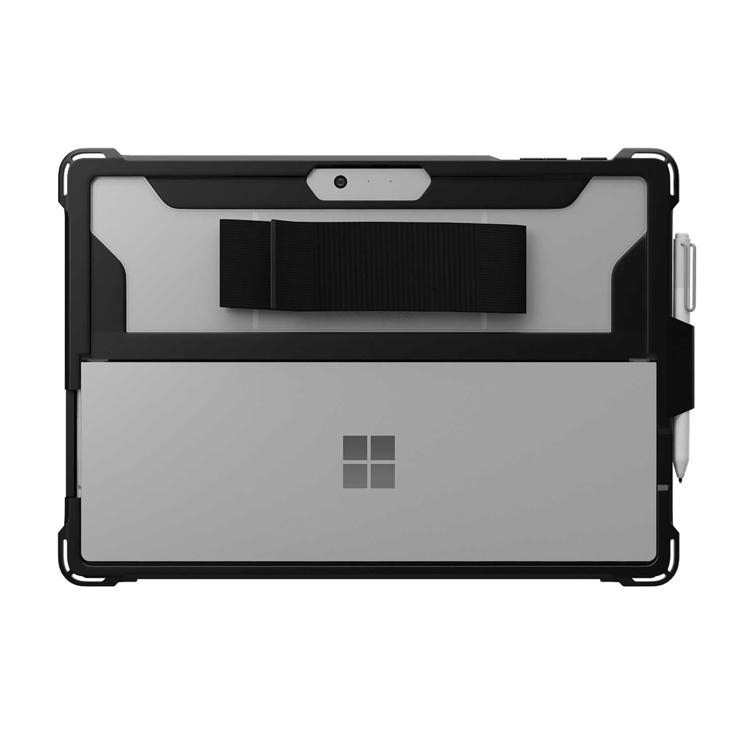 MAXCases Extreme Microsoft Surface Pro 5/6/7 12.3" Open Kickstand Design Black