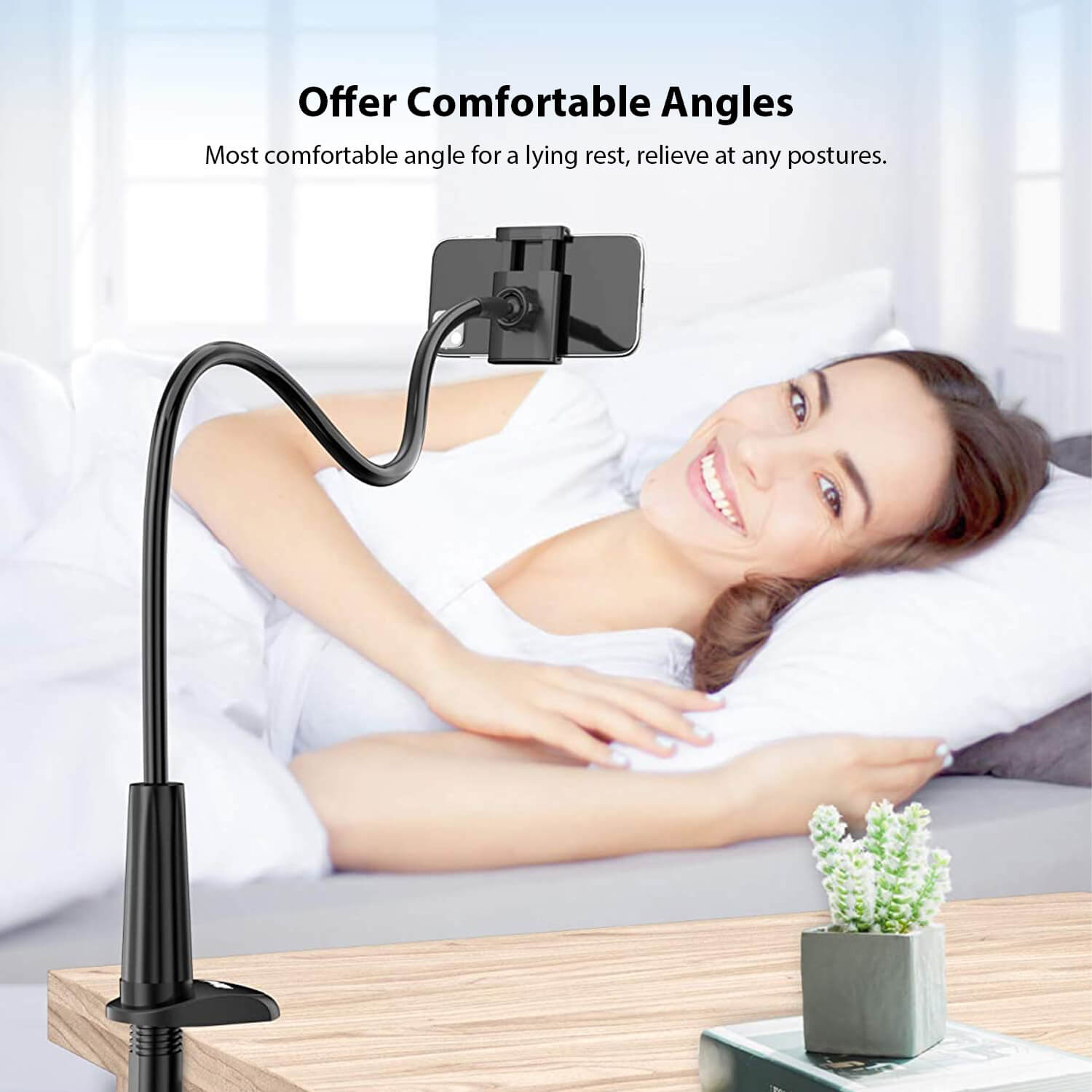 PTC Select Adjustable Lazy Phone & Tablet Holder