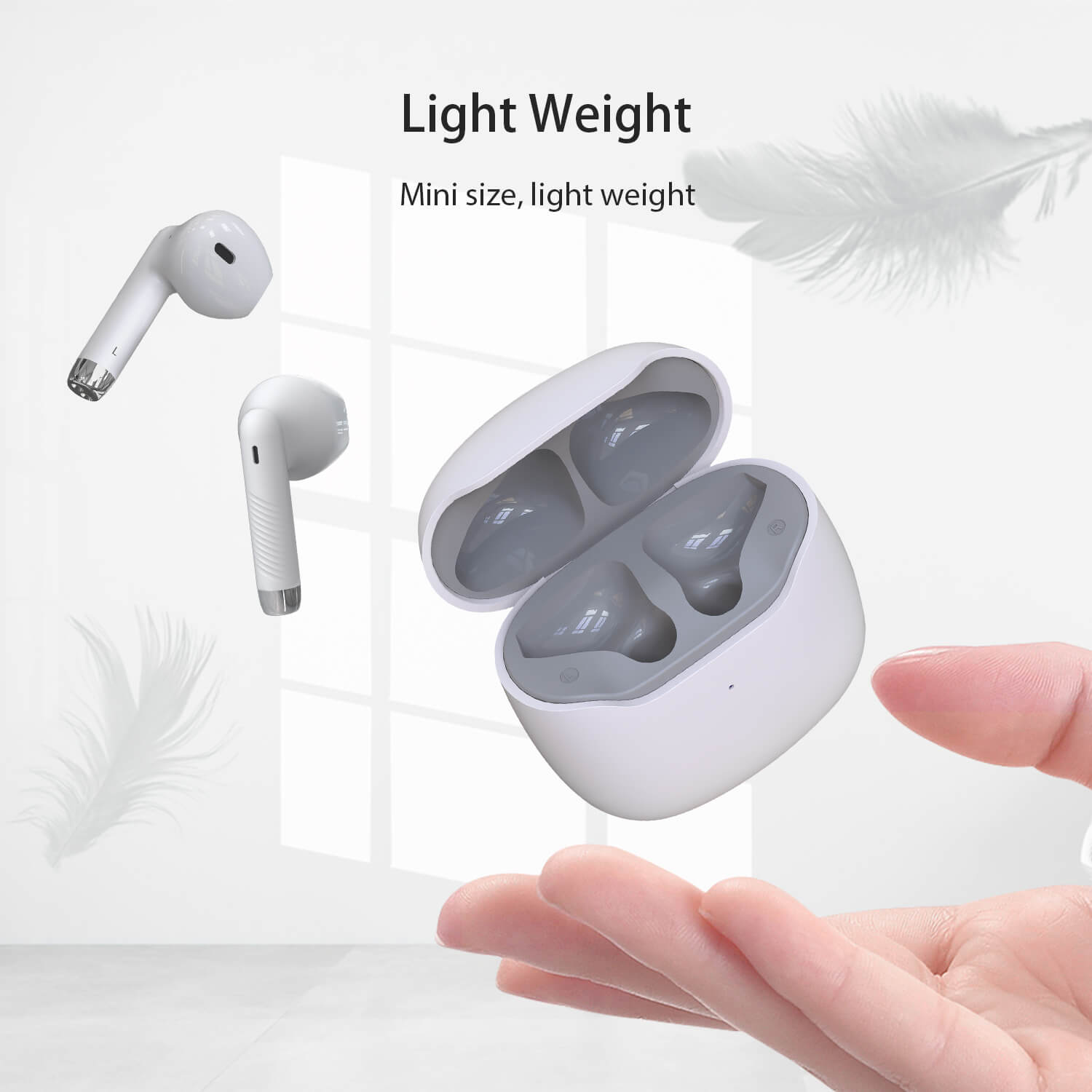 Tough on Bluetooth Earphones TO-080 White