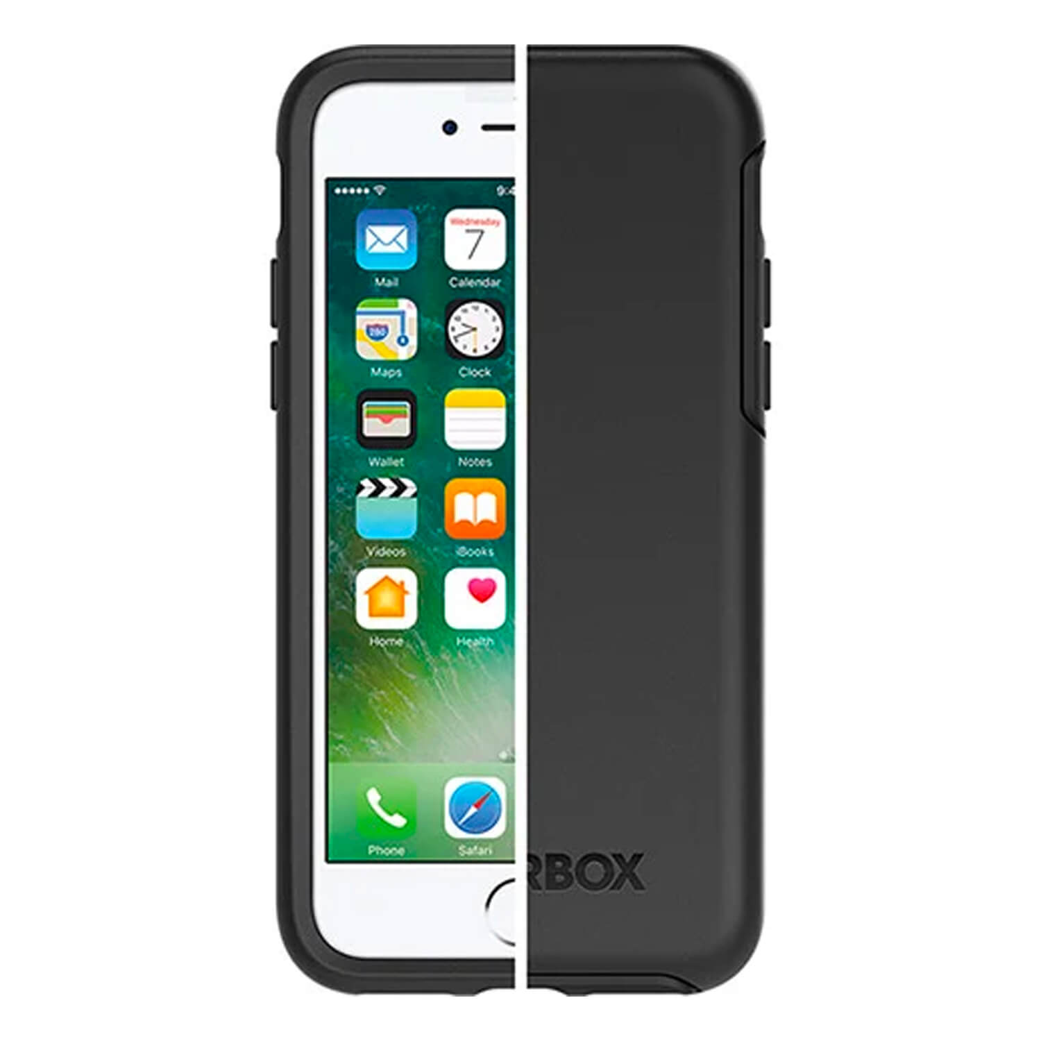 OtterBox iPhone SE 2022 & 2020/iPhone 7 & 8 Case Symmetry Black