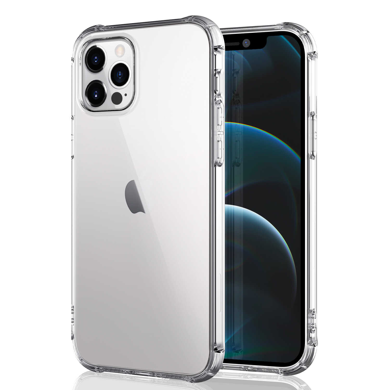 Tough On iPhone 12 / 12 Pro Case Tough TPU Clear