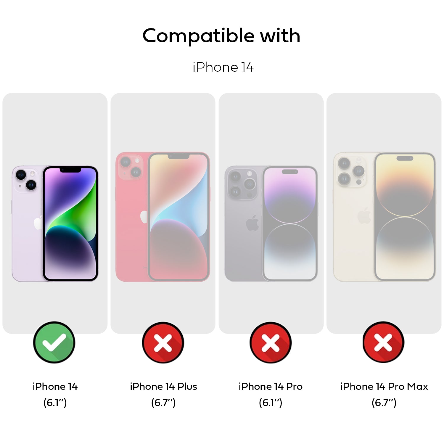 Tough On iPhone 14 Case Clear Air