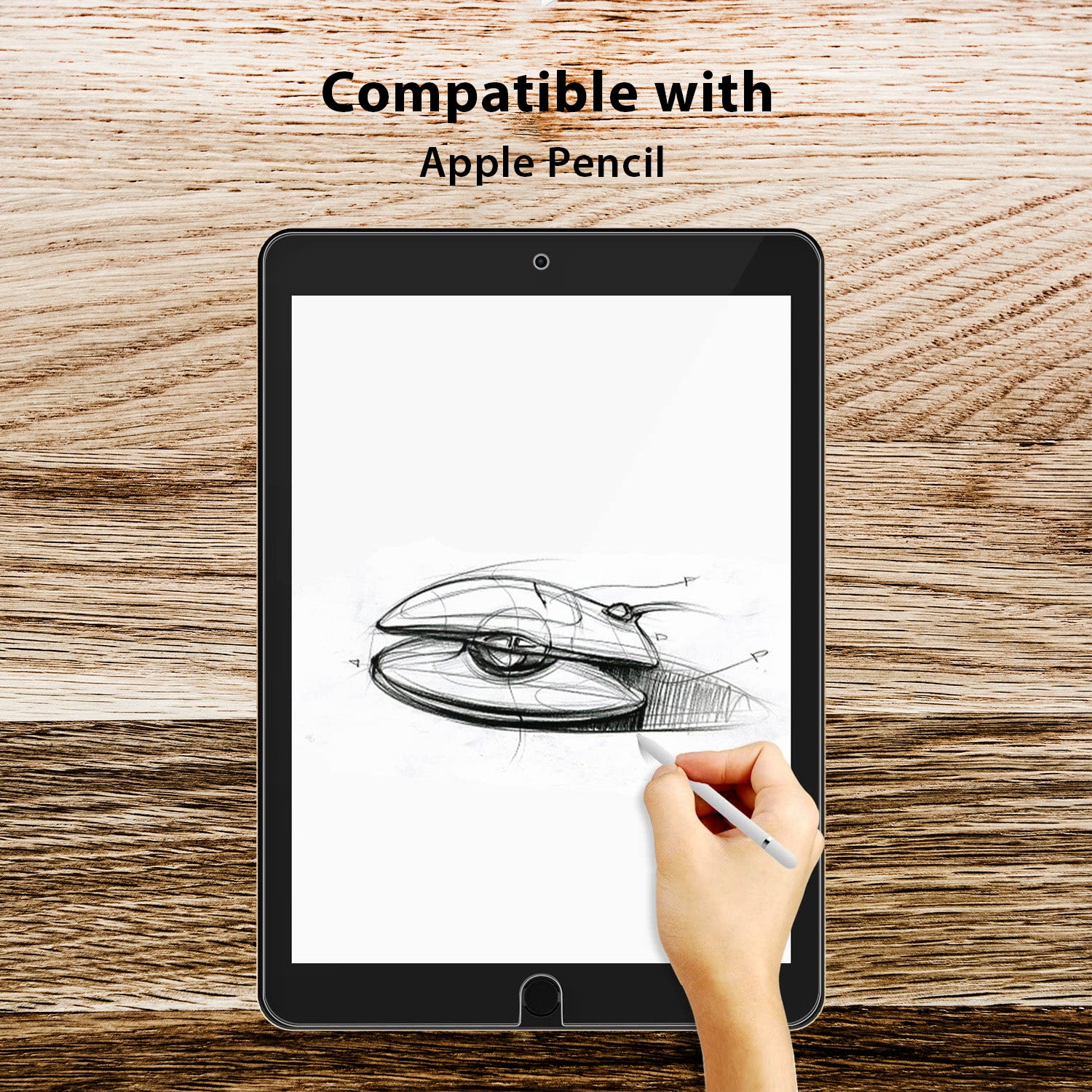 Tough On iPad 9 / 8 / 7th Gen 10.2" Tempered Glass Screen Protector Anti Blue Light