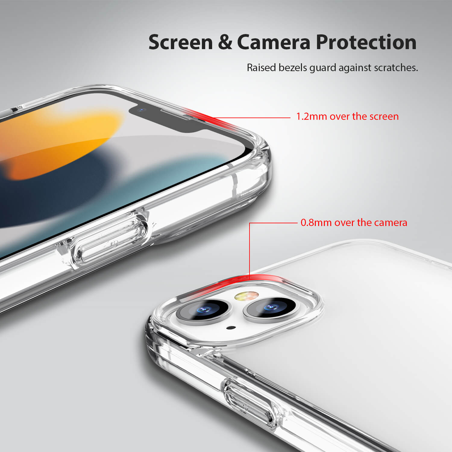 Tough On iPhone 13 Case Clear