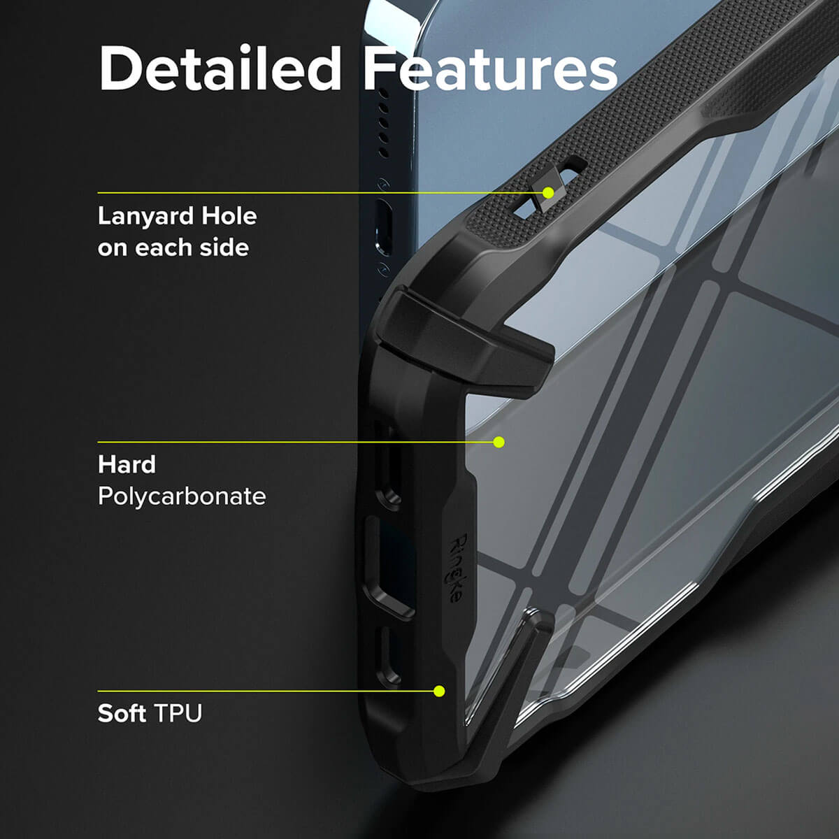 Ringke iPhone 13 Pro Max Case Fusion X Black