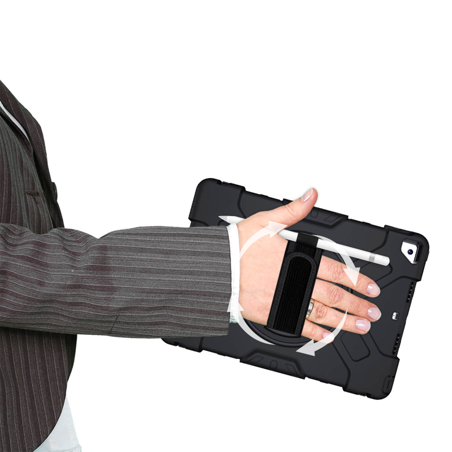 Tough On iPad (A16) 11th Gen / 10th Gen 10.9" Case Rugged Protection Black