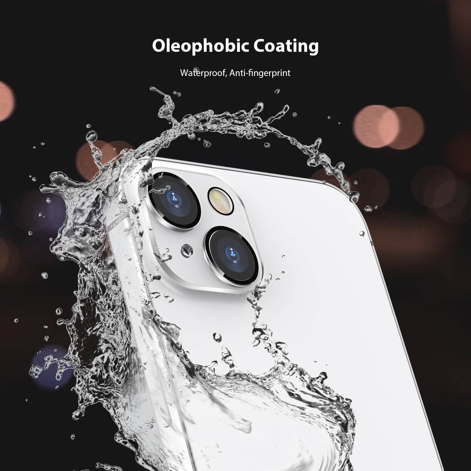 Tough On iPhone 13 Rear Camera Protector Tempered Glass