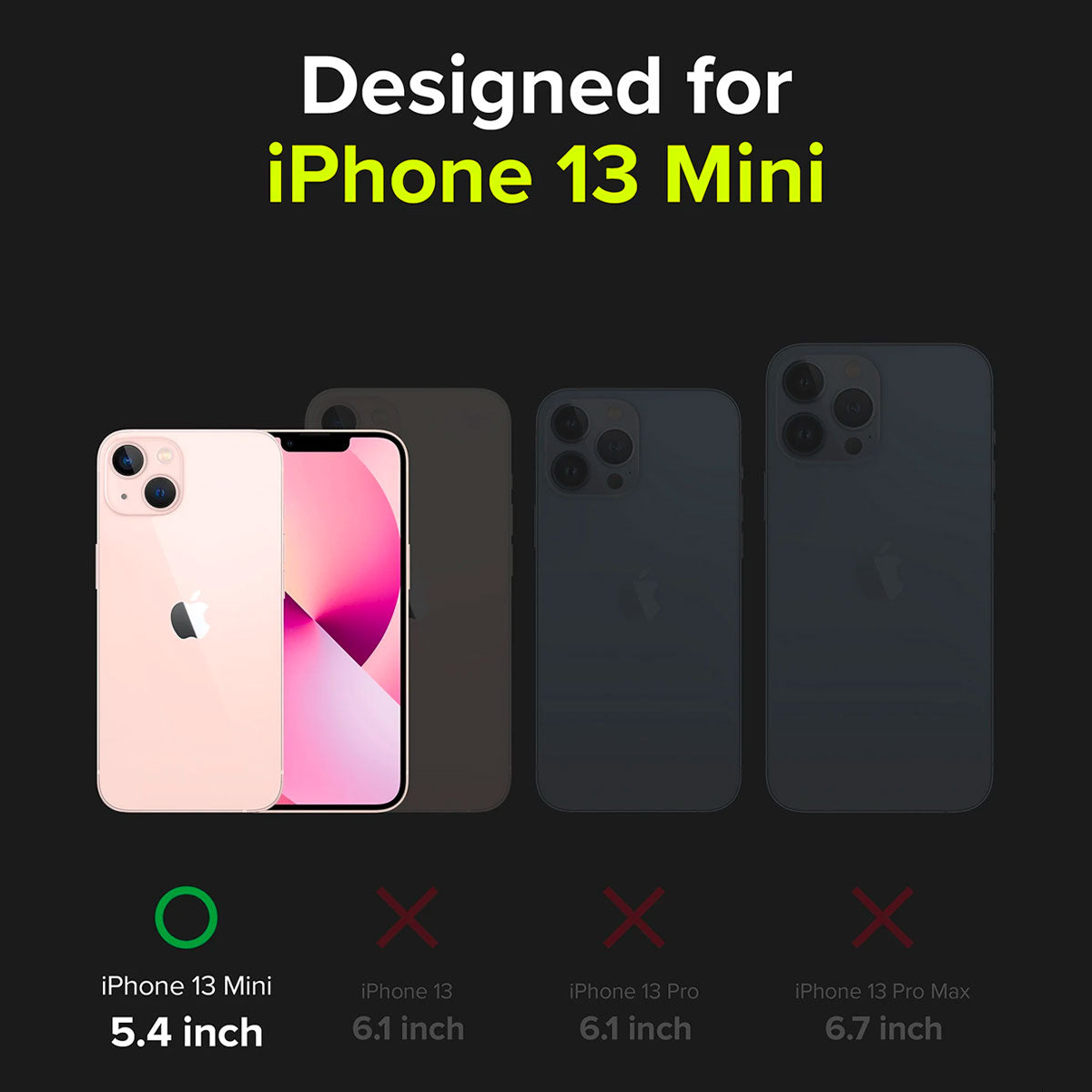 Ringke iPhone 13 Mini Case Fusion X Black