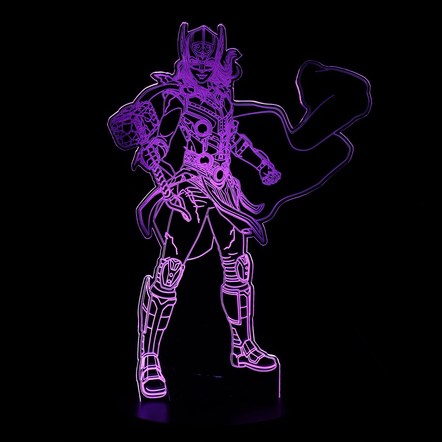 Marvel 3D RGB App Controlled USB LED Night Light Thor LAT version 2