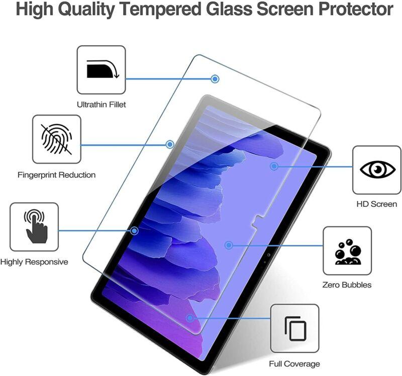 Tough On Samsung Galaxy Tab S9 / S8 Premium Tempered Glass Screen Protector