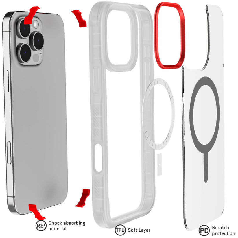 Ghostek iPhone 16 Pro Max Case Covert7 with Magsafe