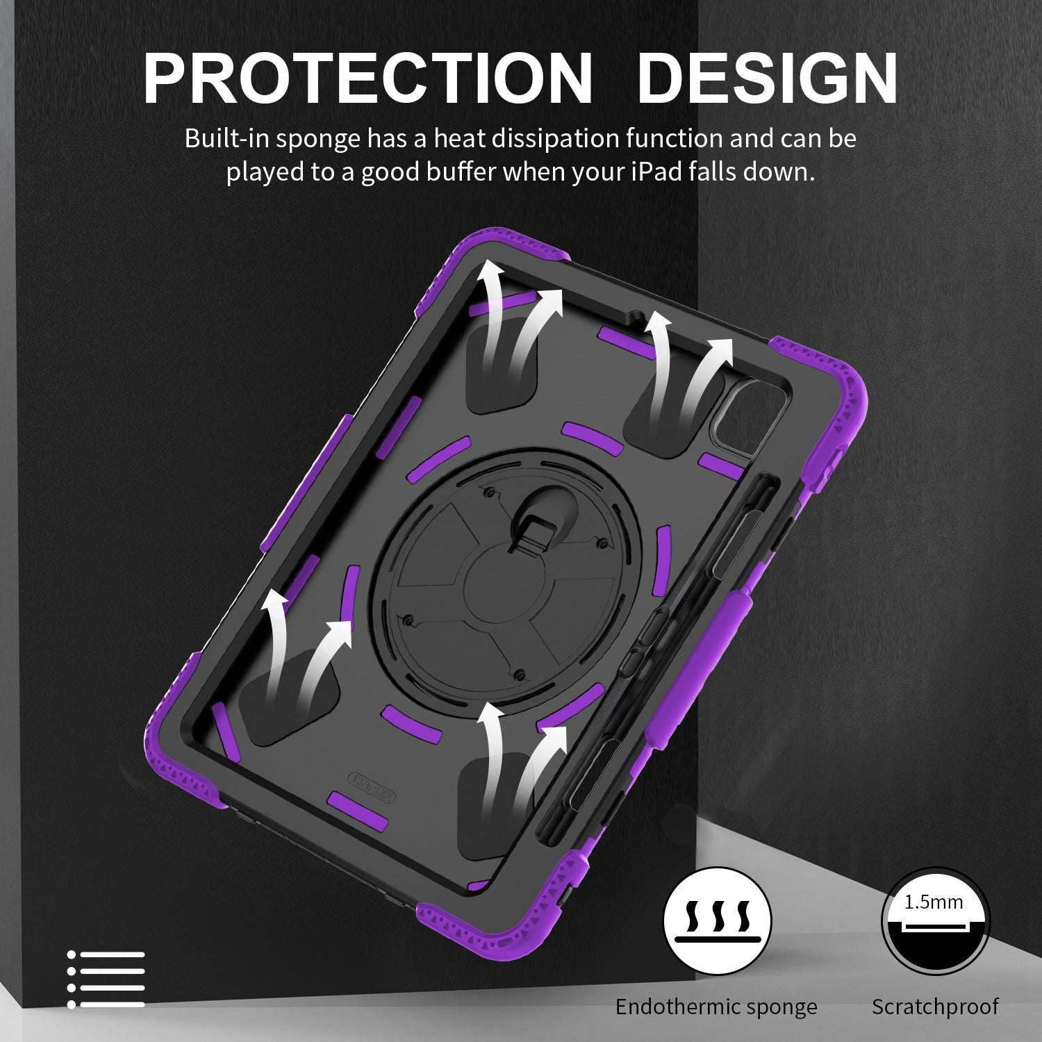 Tough On iPad Pro 13" 2024 Case Rugged Protection