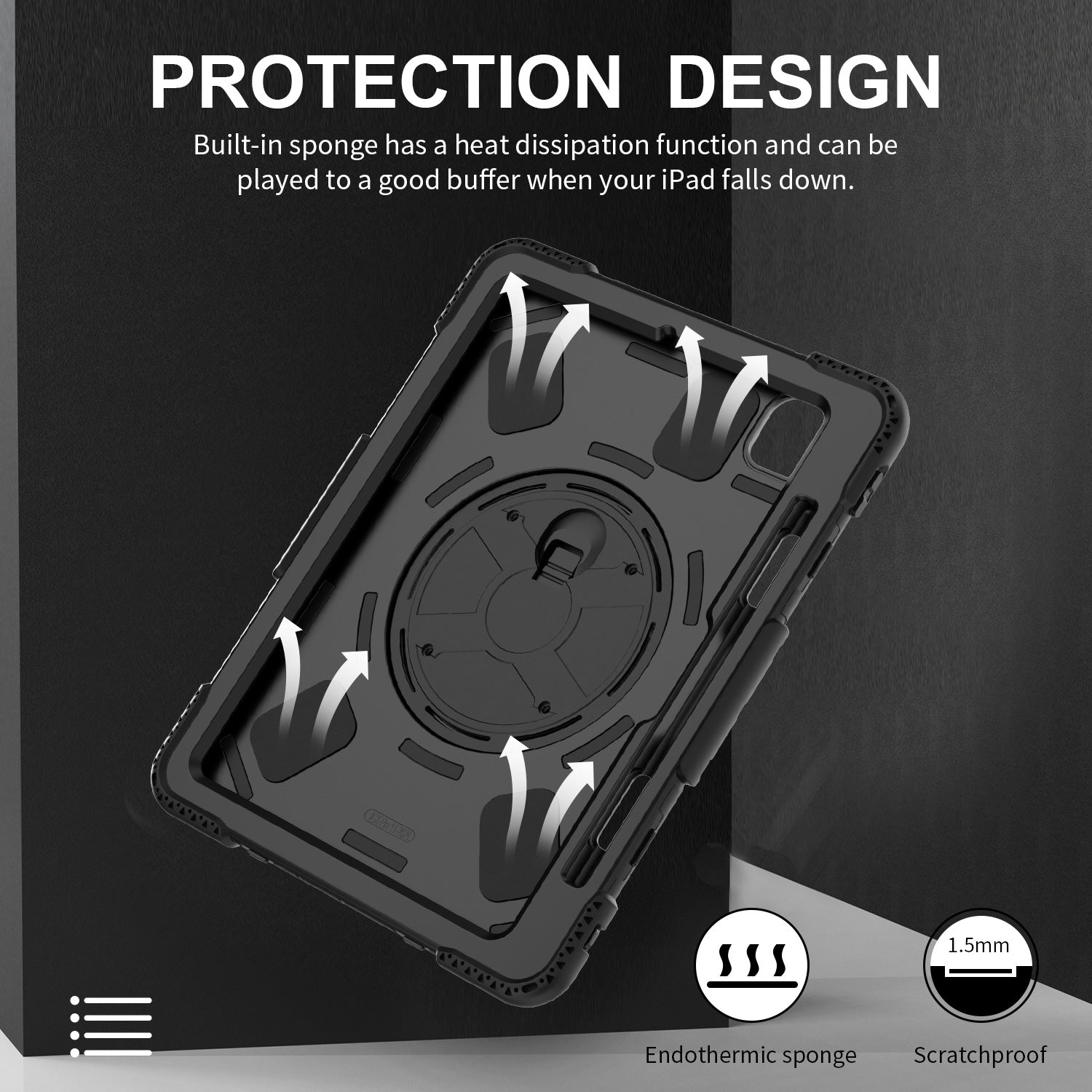 Tough On iPad Pro 11" 2024 Case Rugged Protection