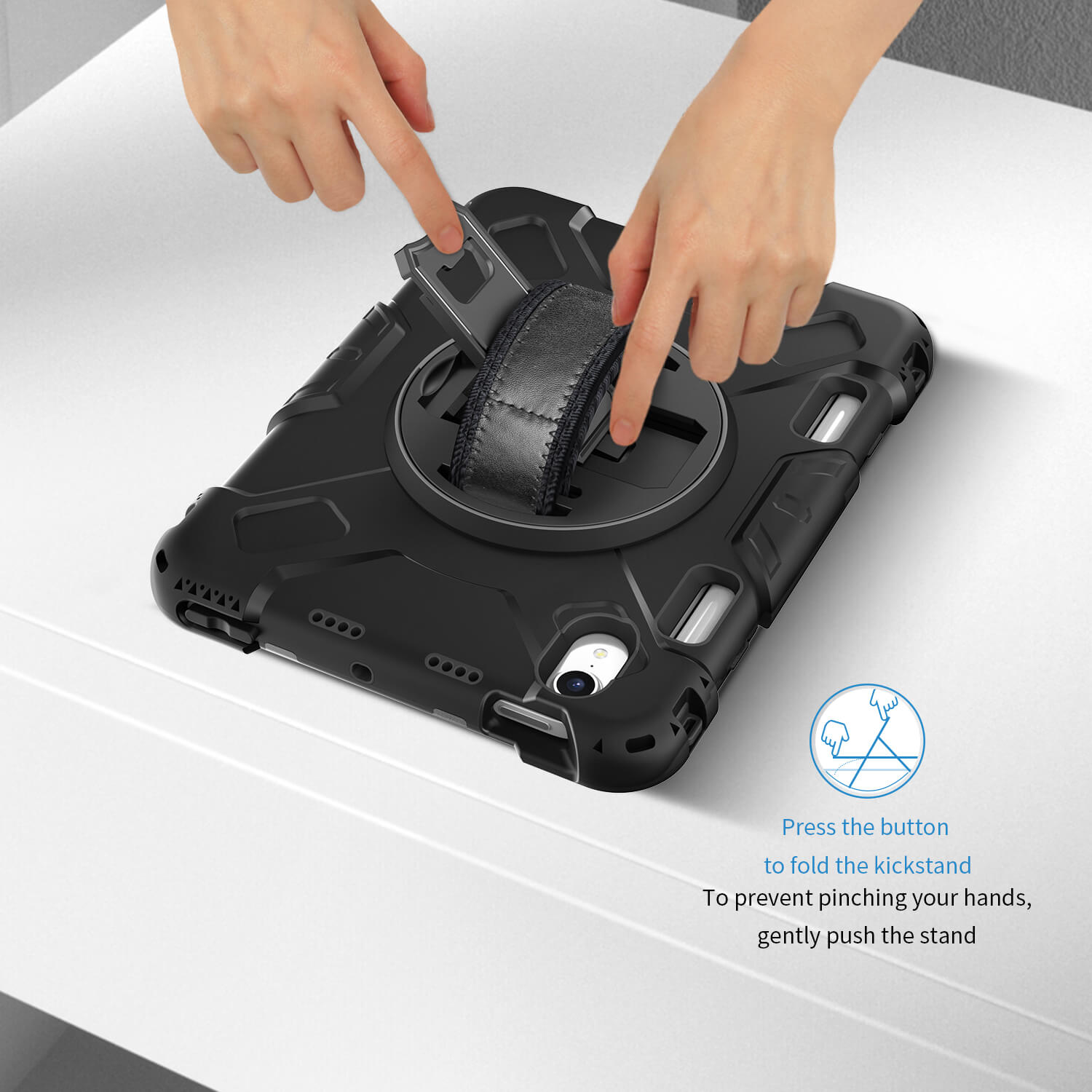 Tough On iPad mini 7/mini 6 Rugged Protection Case