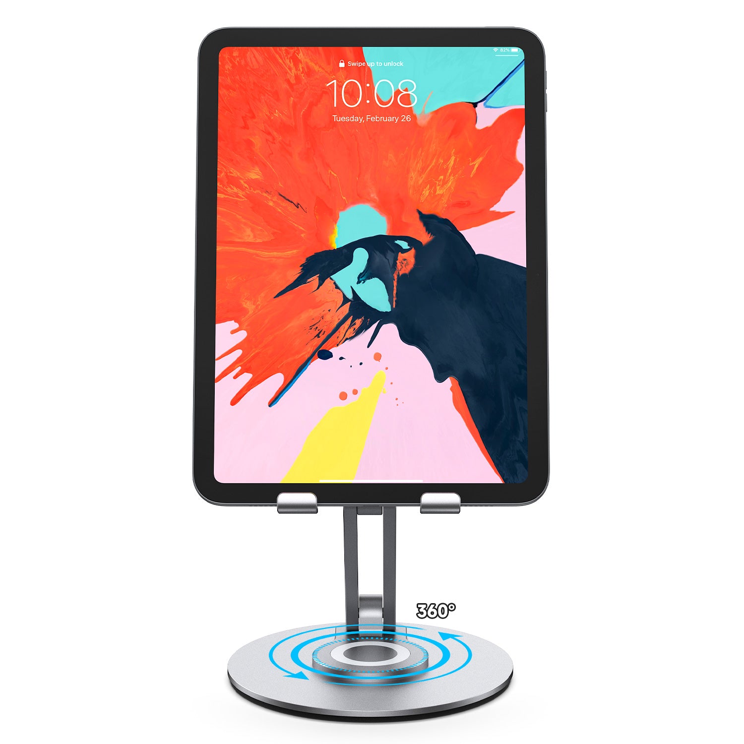Tablet Stands 360 Rotating Foldable iPad Holder Stand