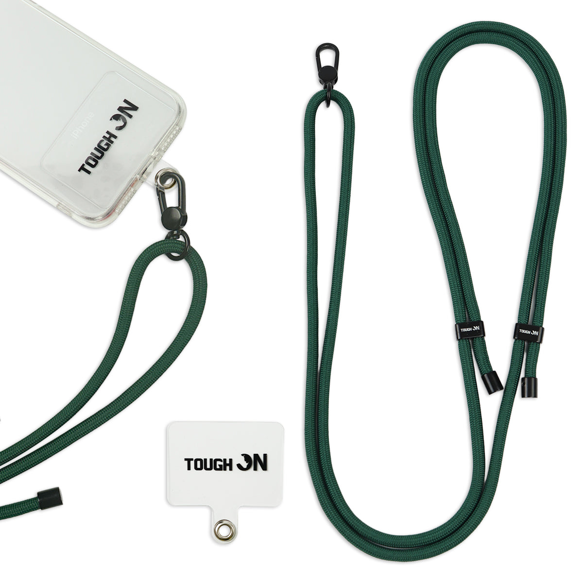 Tough On Rope Phone Strap with Card Crossbody Phone Lanyard