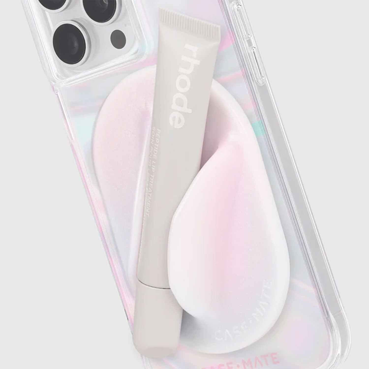 Case-Mate Stardust Glossy™ MagSafe Lip Gloss Holder Soap Bubble