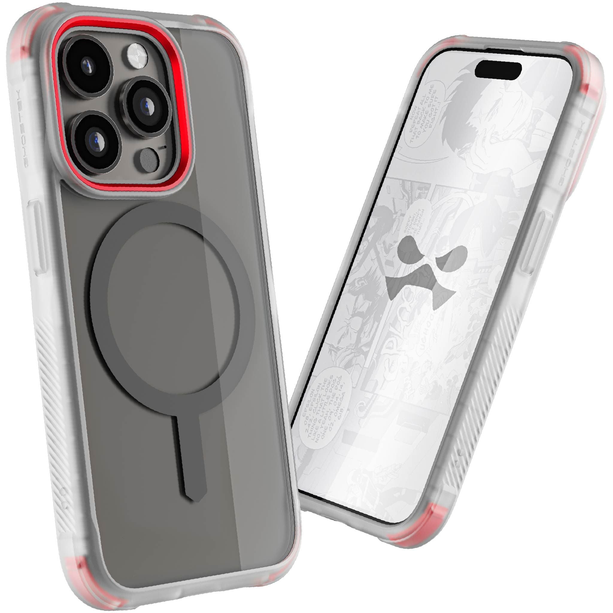 Ghostek iPhone 15 Pro Case Covert Ultra Thin Clear with MagSafe