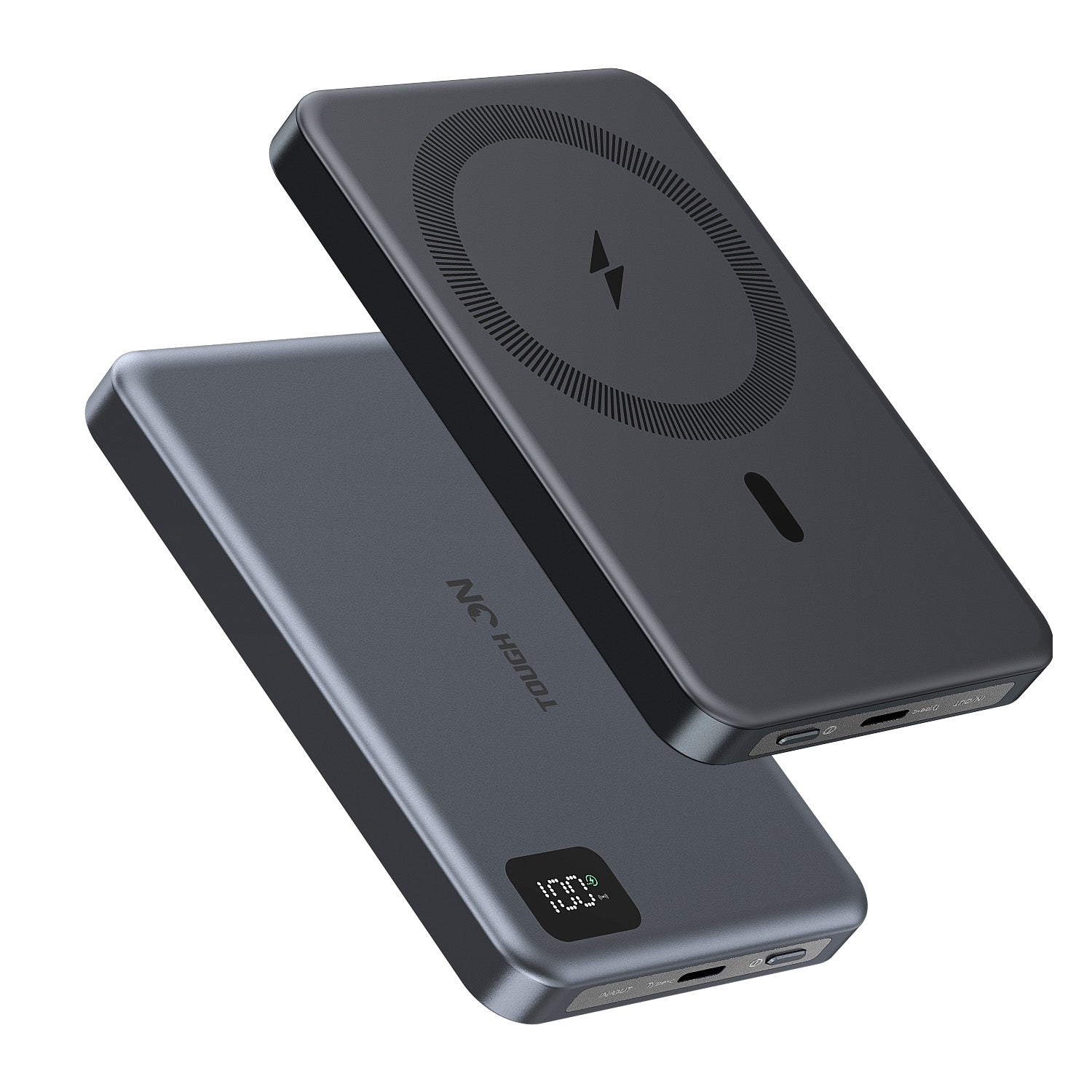 2 Pack Tough On 10000mAh Magnetic Power Bank