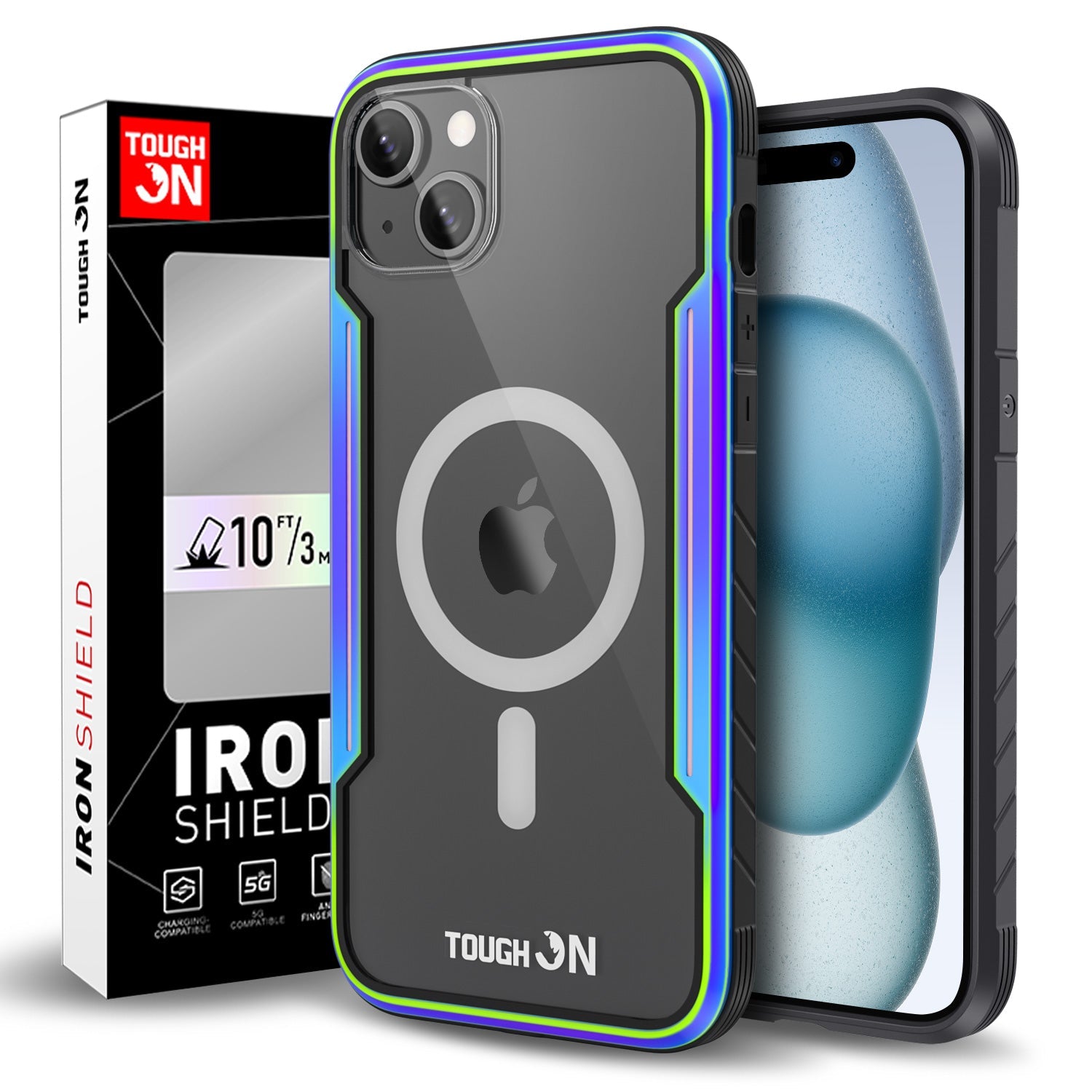 Tough On Iron Shield Case with MagSafe for iPhone