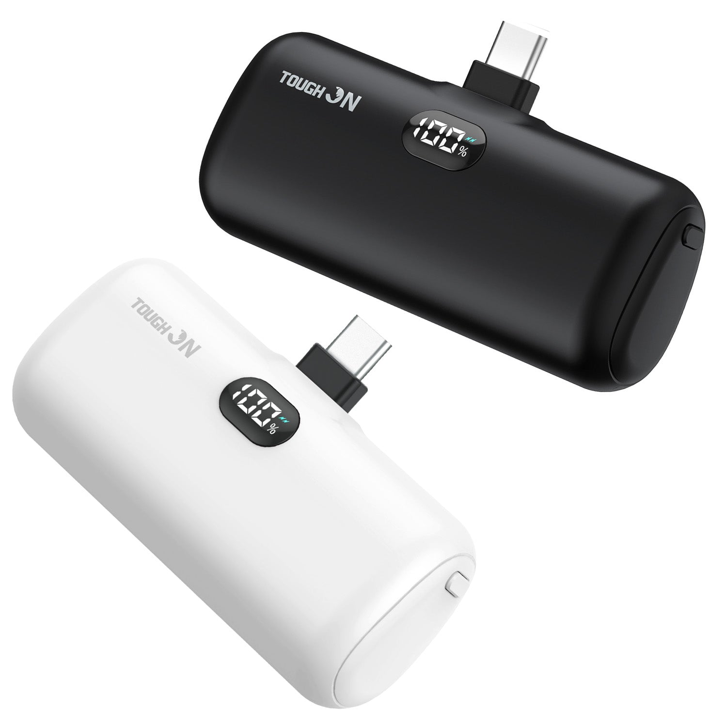 2 Pack Tough On Mini Portable Charger
