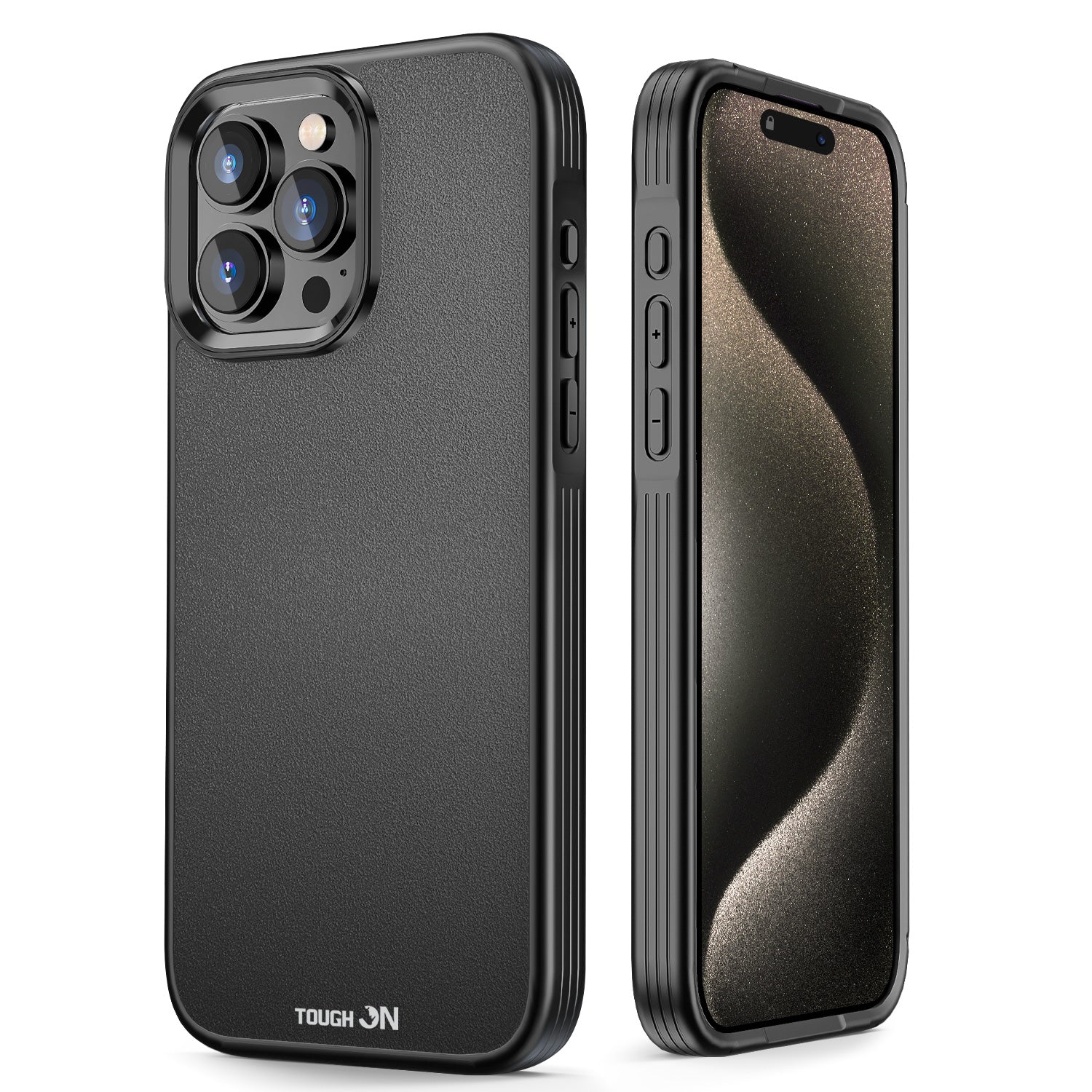 Tough On iPhone 15 Pro Max Case Armor with Magsafe Black