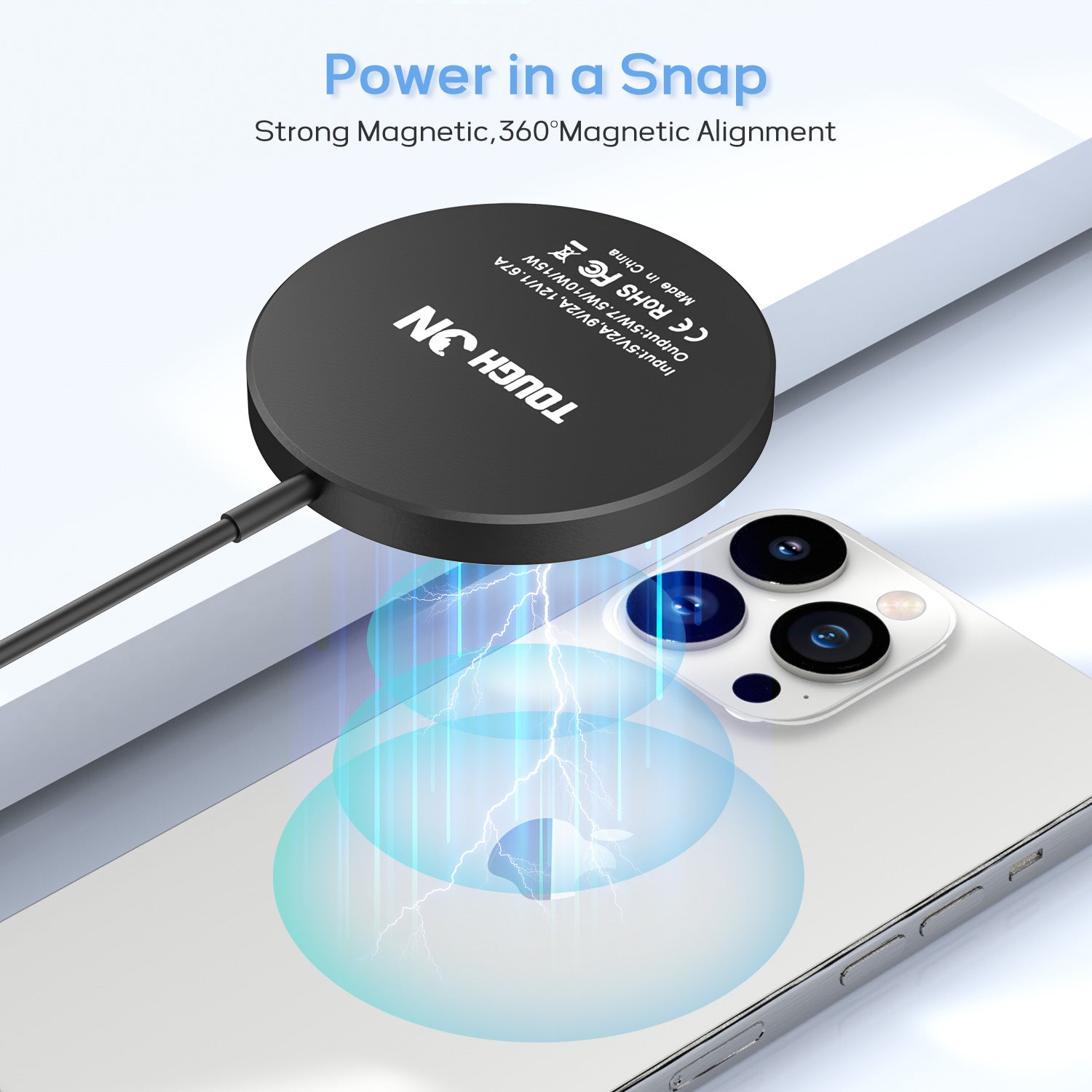 Tough On Magsafe Wireless Charger 15W Fast Charging Pad