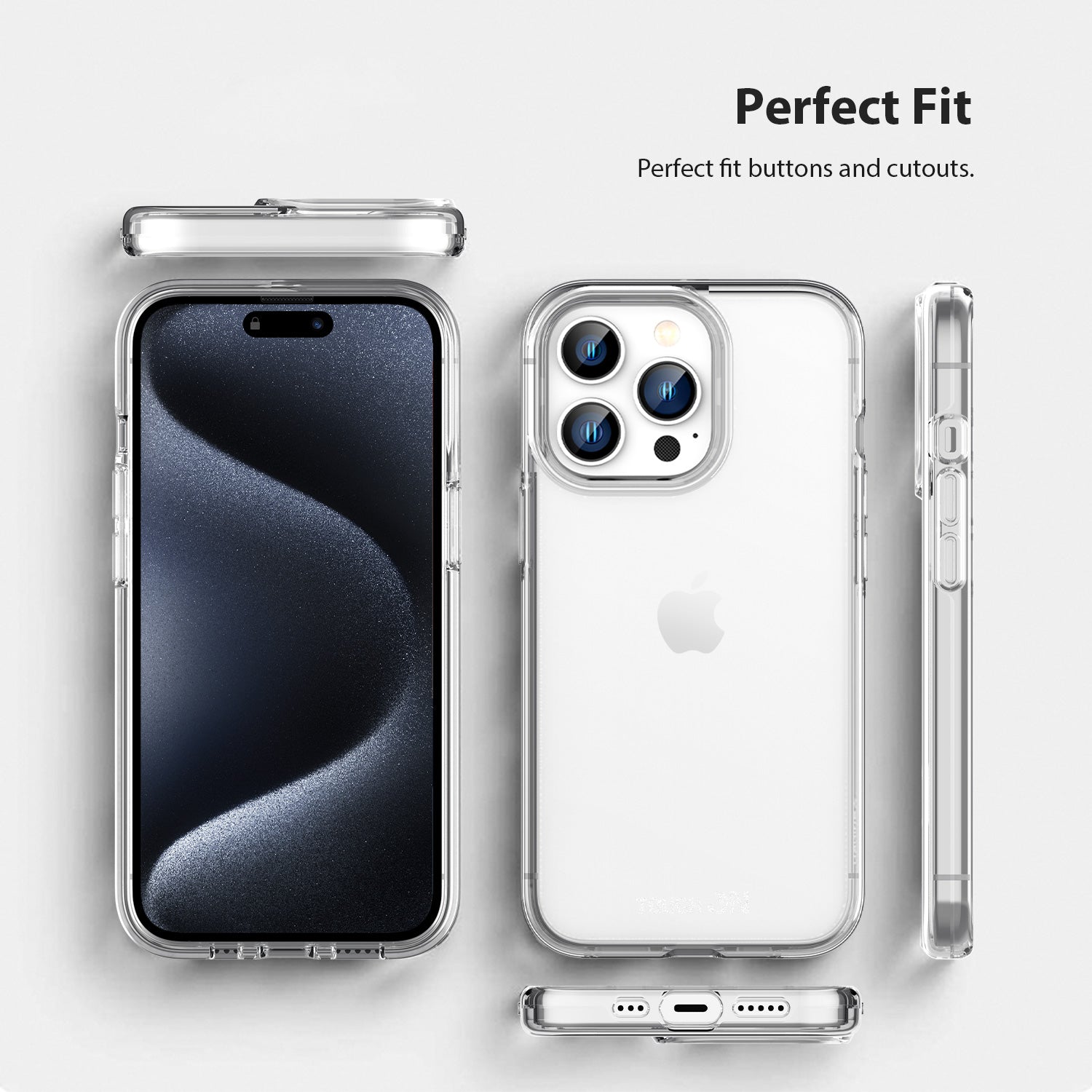 Tough On iPhone 15 Pro Case Clear