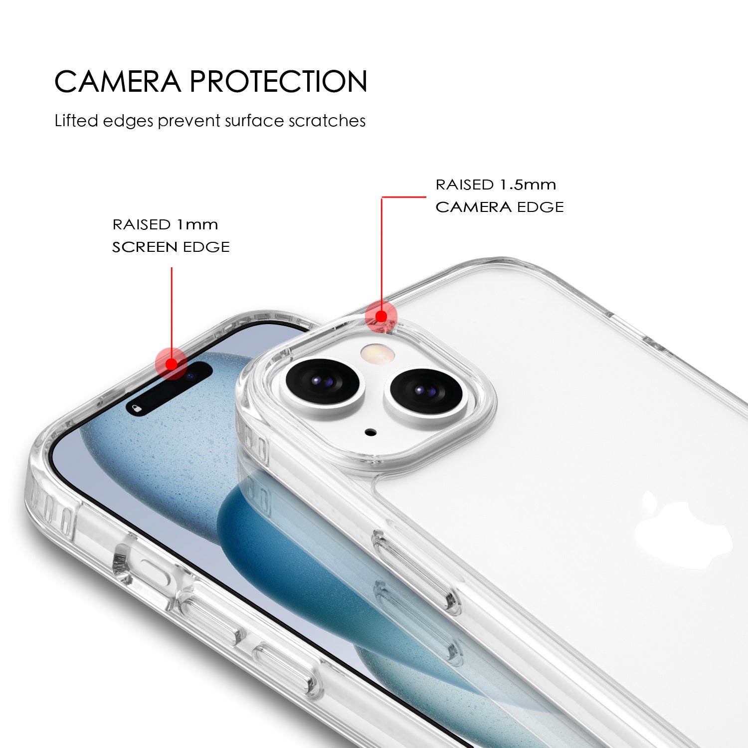 Tough On iPhone 16e / iPhone 15 Case Clear Air