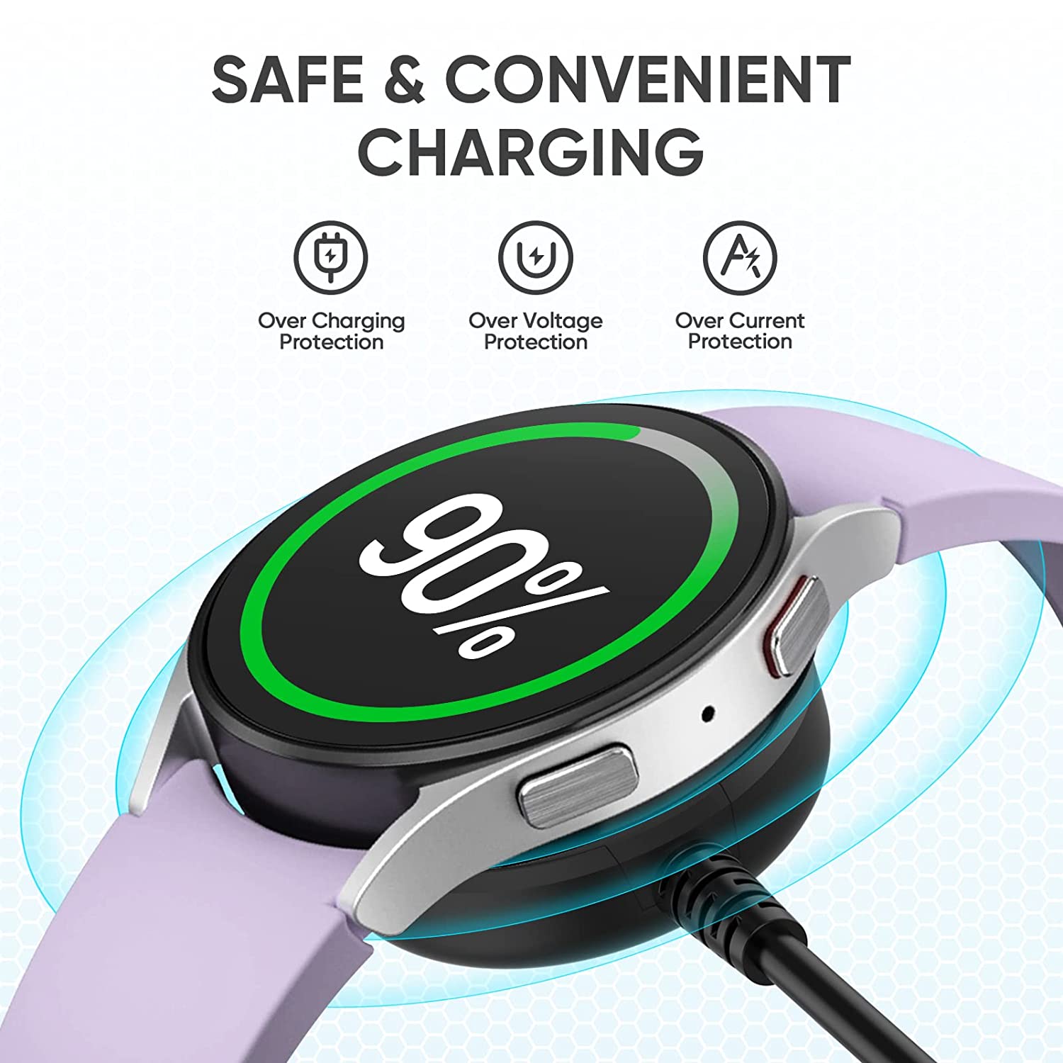 For Samsung Galaxy Watch Charging Tag USB-A