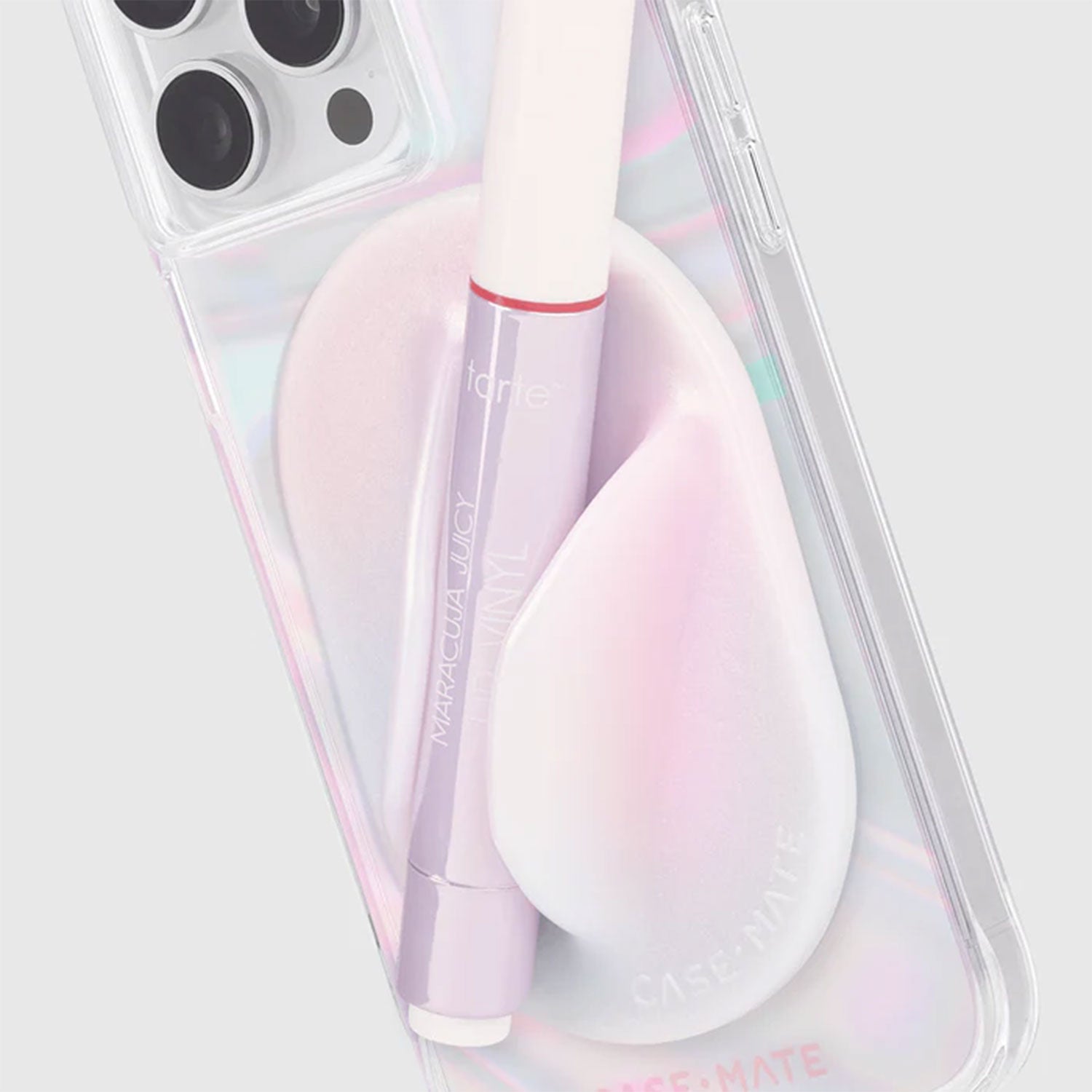 Case-Mate Stardust Glossy™ MagSafe Lip Gloss Holder Soap Bubble