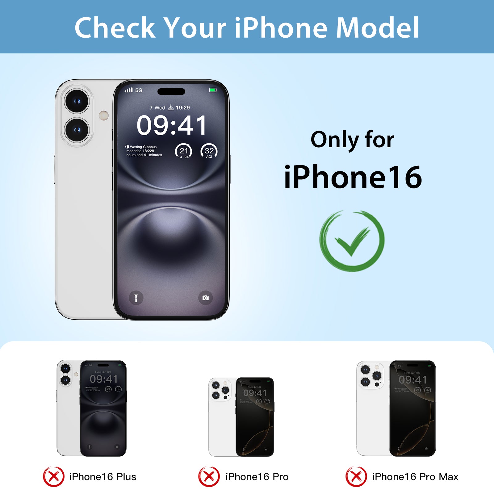 Tough On iPhone 16 Case with Camera Stand Black MagSafe Compatible