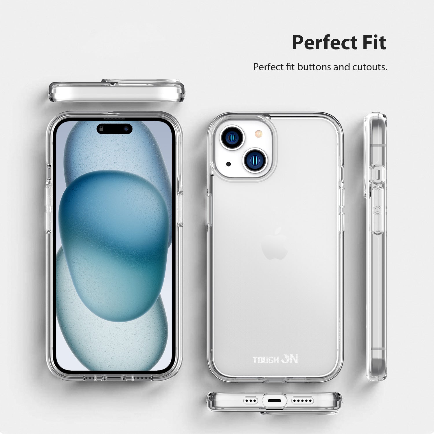 Tough On iPhone 15 Plus Case Clear