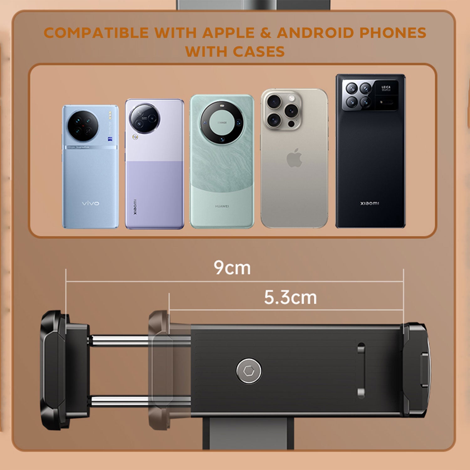 360° Rotating Mini Foldable Phone Stand Portable Phone Holder