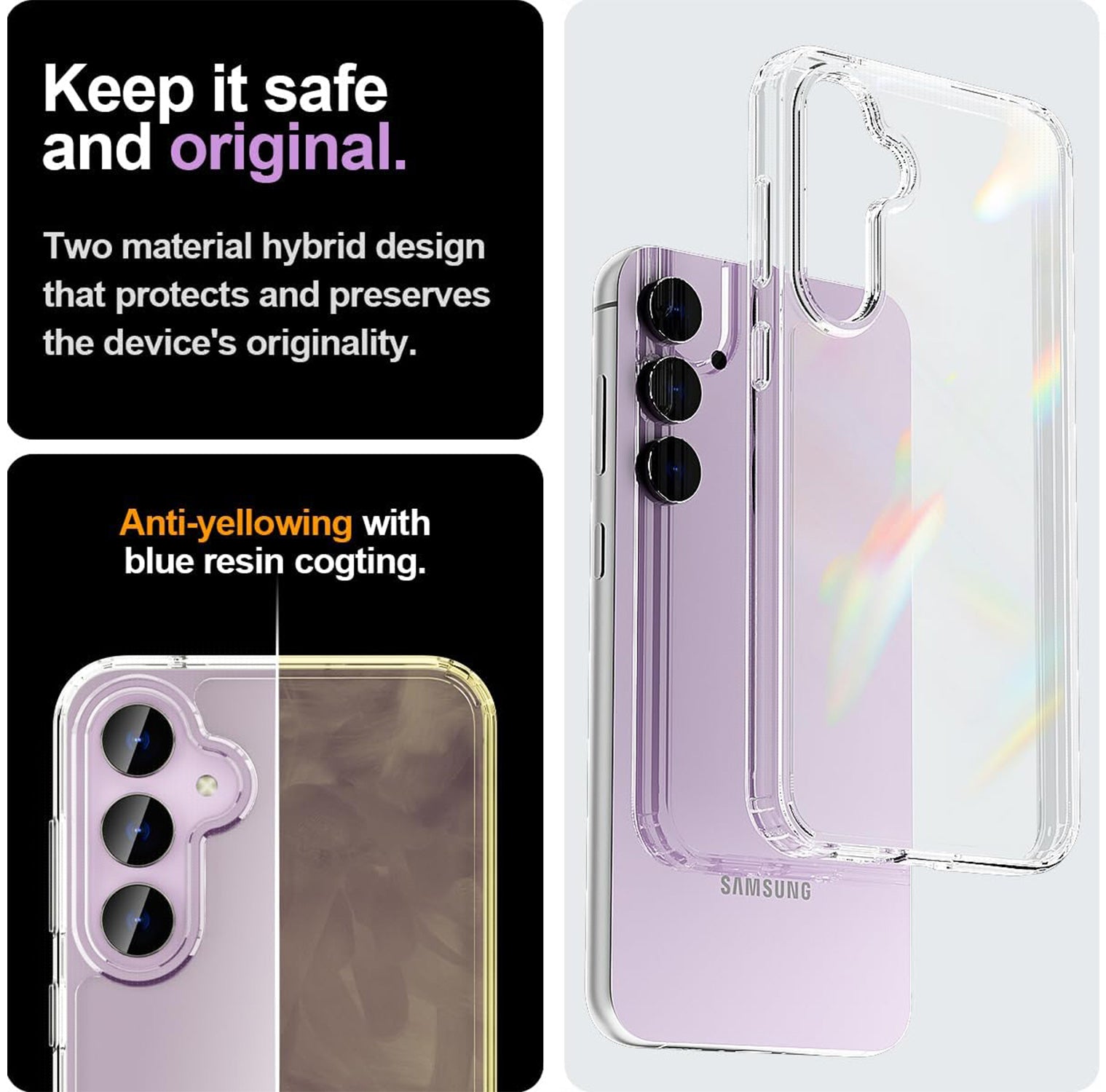 Tough On Samsung Galaxy S24 Plus Case Clear Air