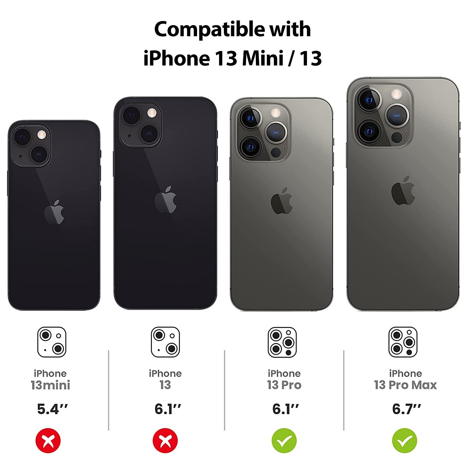 Tough On iPhone 13 Pro Camera Lens Protector