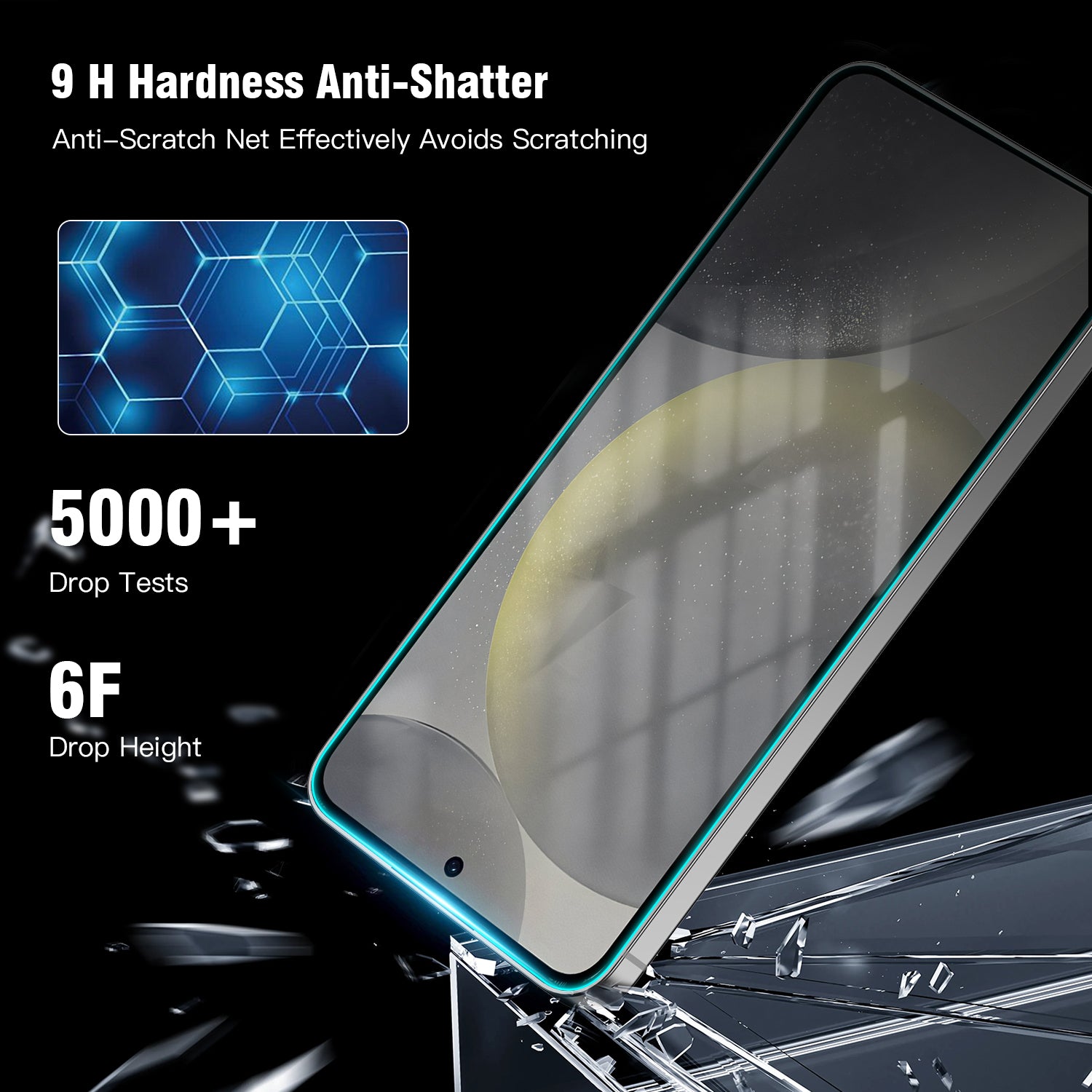 Tough On Samsung Galaxy S24 Plus Screen Tempered Glass Protector