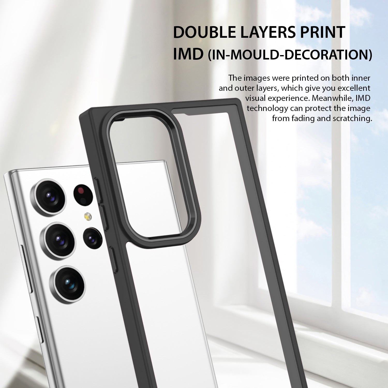 Tough On Samsung Galaxy S23 Ultra Clear Case Protector