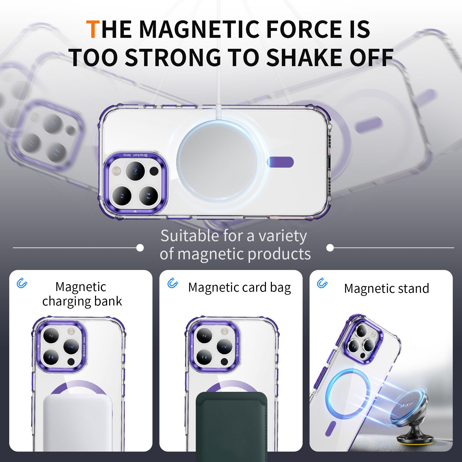 Tough On iPhone 16 Pro Max Case with Camera Stand MagSafe Compatible