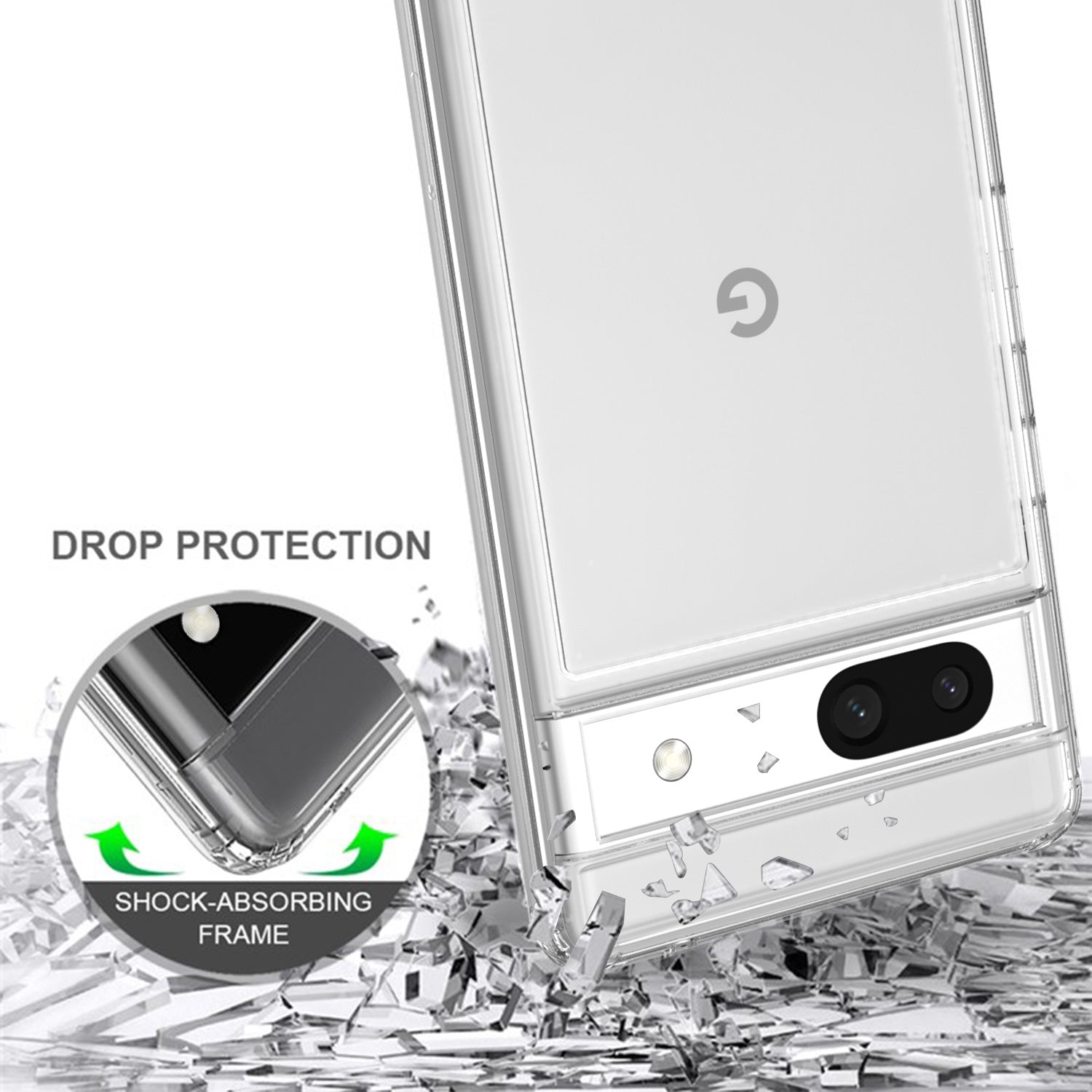 Tough On Google Pixel 7a Case Clear Air