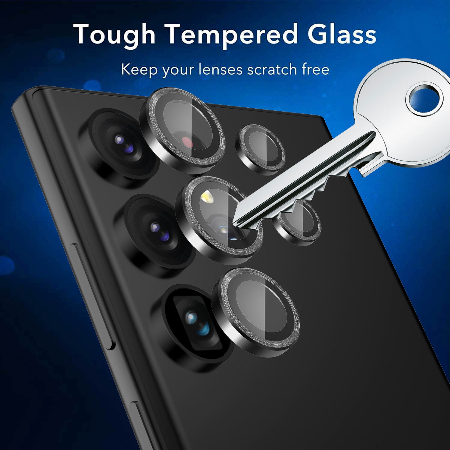 Tough On Samsung Galaxy S23 Ultra Rear Camera Lens Protector