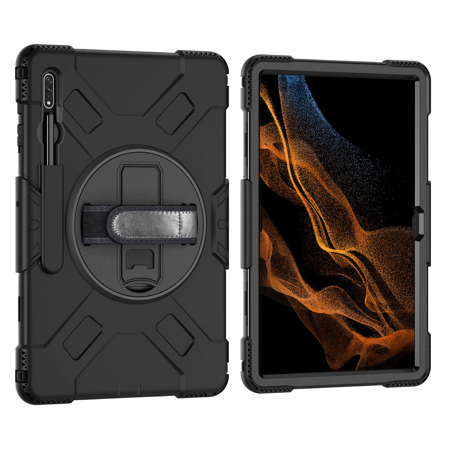 PTC Select Samsung Galaxy Tab S9 Ultra / S8 Ultra Case Rugged Protection Black