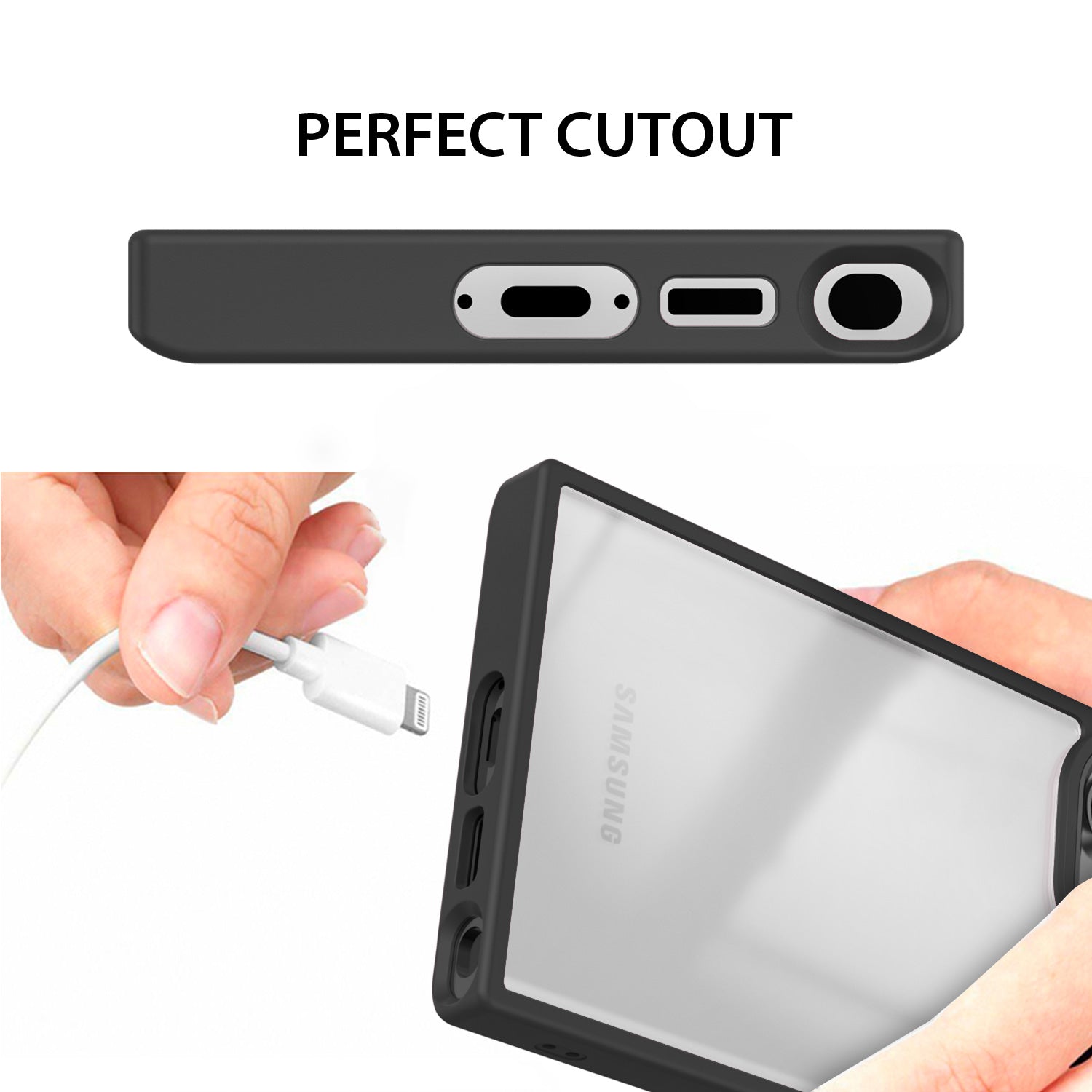 Tough On Samsung Galaxy S23 Ultra Clear Case Protector