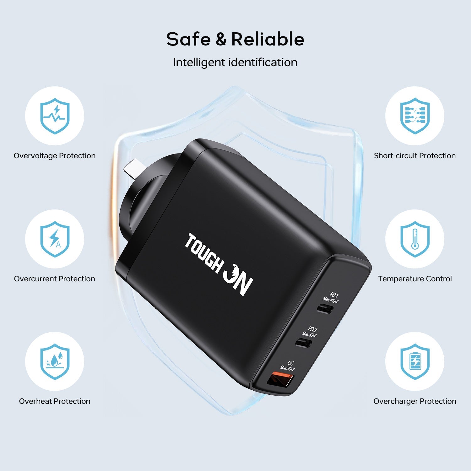 Tough On Wall Charger and Charging Cable Bundle