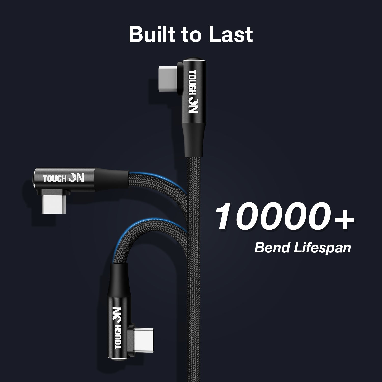 Tough On USB A to USB C Charger Cable 100W Fast Charging