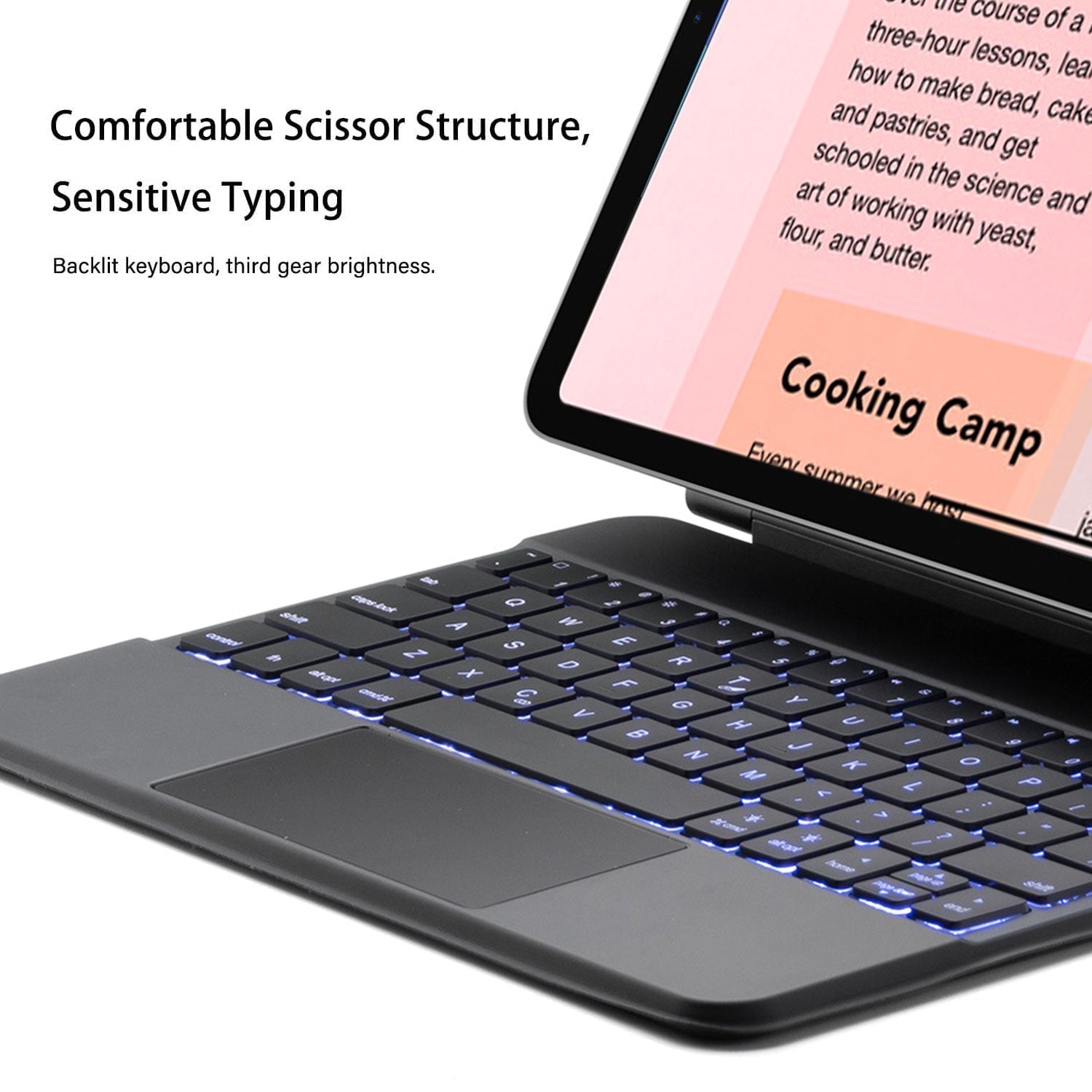 iPad Air 11" 2025 / 2024 Magnetic Magic Keyboard Case with Trackpad