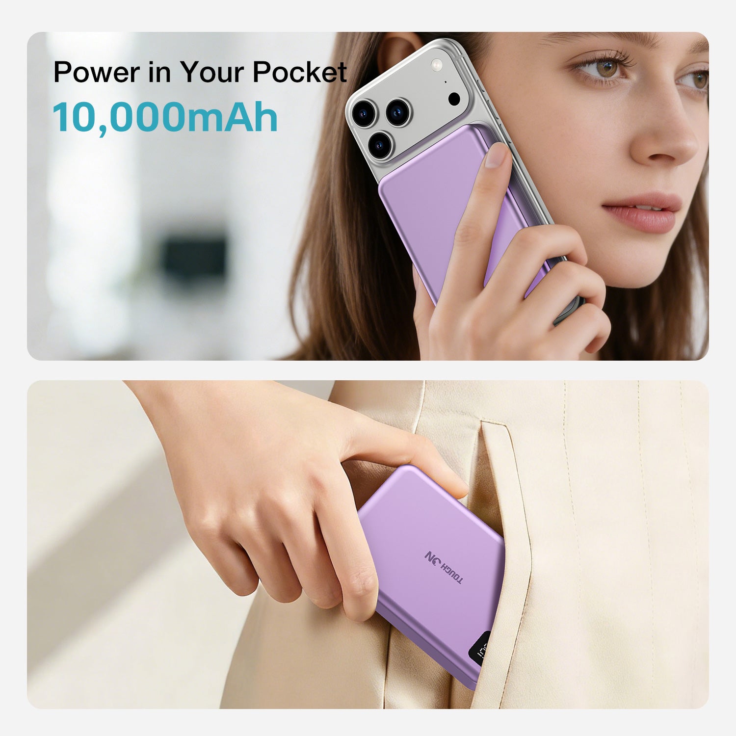 Tough On 10000mAh Magnetic Power Bank